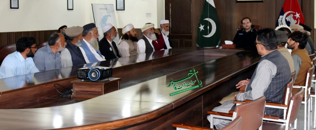 سوات، قومی اصلاحی تحریک خیبر پختونخوا کے مرکزی صدر کی آر پی اُو سے ملاقات