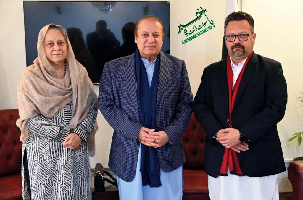 مسرت احمد زیب کی بیٹے سمیت مسلم لیگ ن میں شمولیت