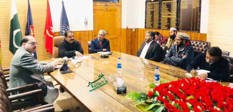 کمشنر ملاکنڈ ڈویژن سے سب نیشنل گورننس پروگرام کی ٹیم کی ملاقات