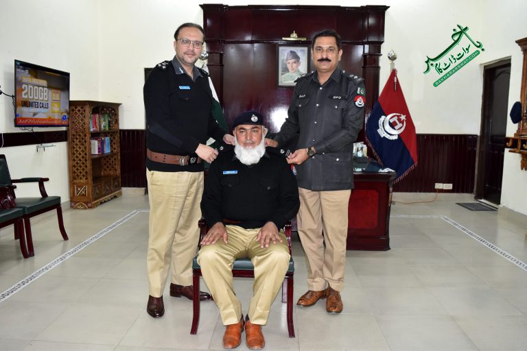 حبیب اللہ خان کو ایس پی رینک میں ترقی دے دی گئی