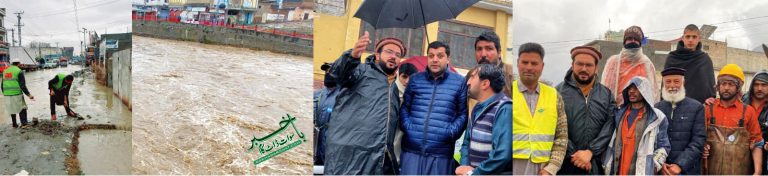 سٹی میئر کا بارشوں کے باعث مینگورہ خوڑ اور دریامیں طغیانی کا جائزہ