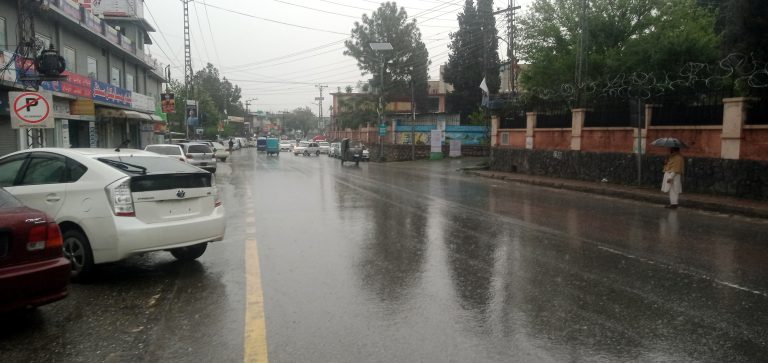 سوات، رواں پورا ہفتہ بارش کا سلسلہ جاری رہنے کا امکان