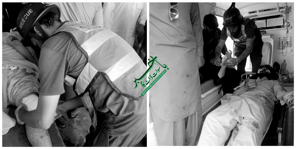 مٹہ بالاسور،موٹر کار کھائی میں جا گری،چھے زخمی