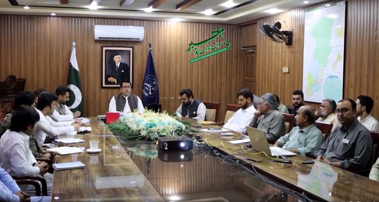 ڈی سی سوات آفس،ممکنہ مون سون بارشوں کے پیشگی اقدامات بارے اجلاس
