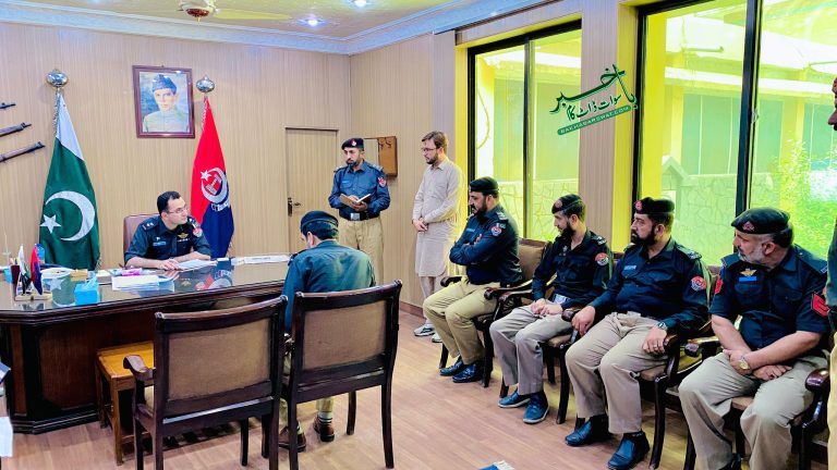 ڈی پی او سوات کا ہفتہ وار اردلی روم کا انعقاد