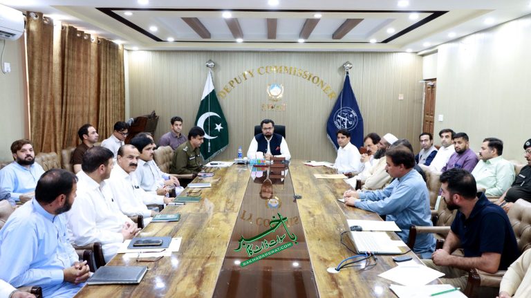 سوات، اے ڈی سی جنرل کی زیر صدارت اہم اجلاس