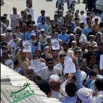 ایشمل زیادتی و قتل کیس، خوازہ خیلہ میں زبردست احتجاجی مظاہرہ